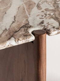 Moss Wood Console/Desk Detail 6 - TULLABEE