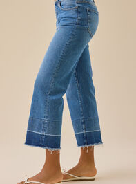Ellen Mid Rise Cropped Jeans Detail 4 - TULLABEE