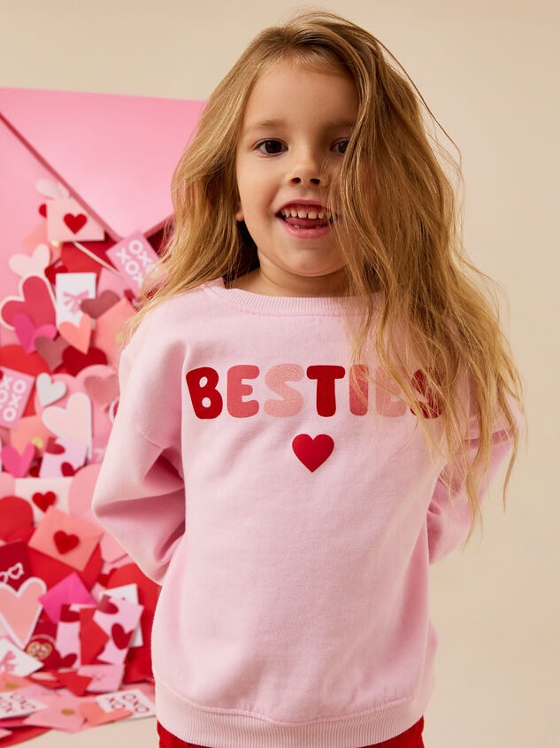 My Bestie Girls Crewneck - TULLABEE