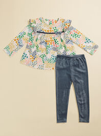 Leopard Tunic and Velour Legging Set by MudPie - TULLABEE