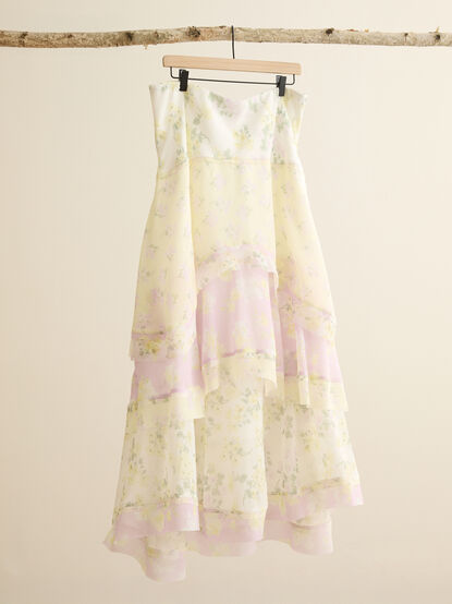 Bellani Tiered Midi Skirt - TULLABEE