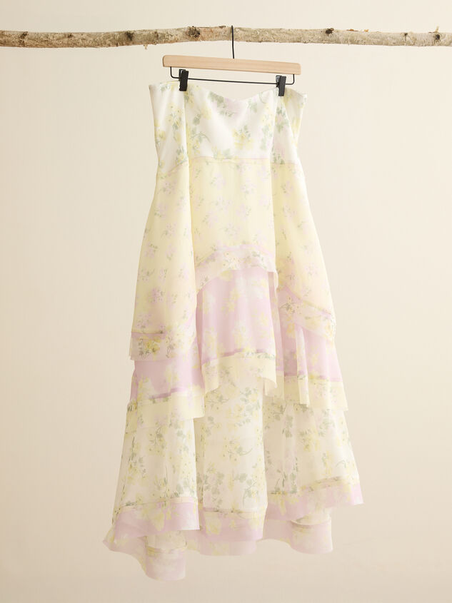 Bellani Tiered Midi Skirt - TULLABEE