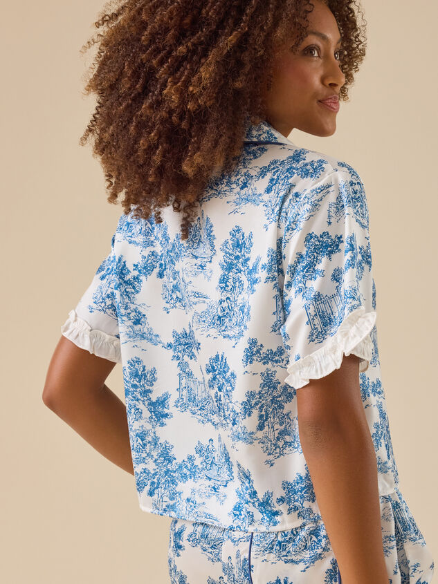 Ariana Satin Sleep Top Detail 5 - TULLABEE