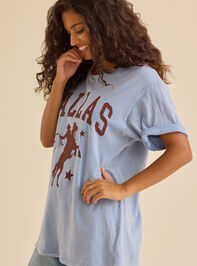 Dallas Oversized Tee Detail 3 - TULLABEE