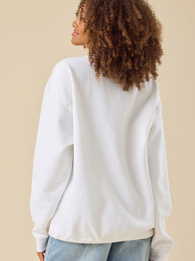 Season's Greetings Crewneck Detail 6 - TULLABEE