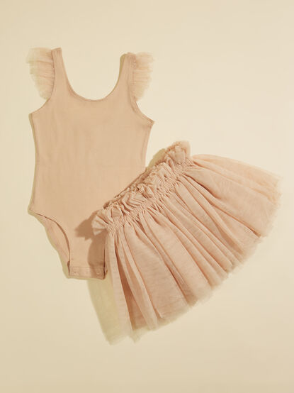 Lottie Baby Leotard + Tutu Set by Noralee - TULLABEE