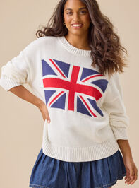 Great Britain Knit Sweater - TULLABEE