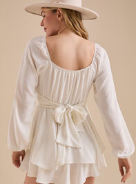 Marisol Crossover Romper Detail 2 - TULLABEE