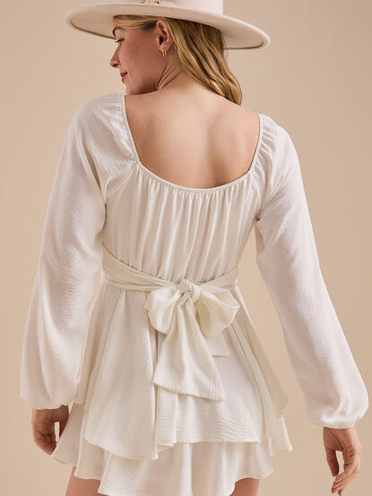 Marisol Crossover Romper - TULLABEE