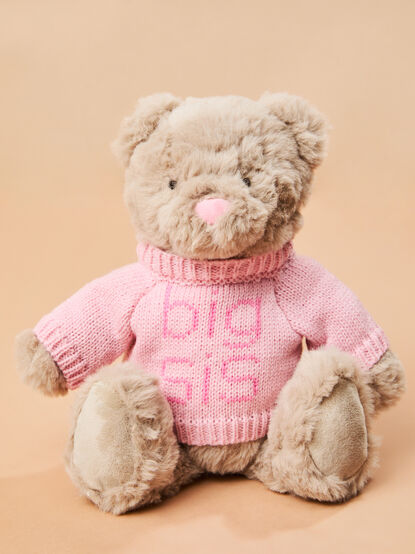 Big Sis Teddy Bear by Mud Pie - TULLABEE