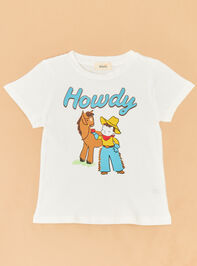 Howdy Cowboy Graphic Tee - TULLABEE