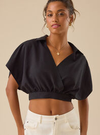 Avni Crossover Crop Top - TULLABEE