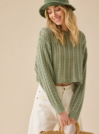 Anya Pointelle Sweater - TULLABEE