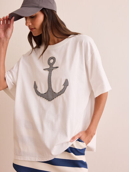 Anchors Away Tee - TULLABEE