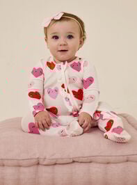 Happy Hearts Footie - TULLABEE