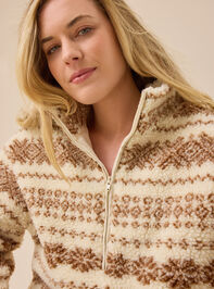 Elizabeth Fleece Jacket Detail 5 - TULLABEE