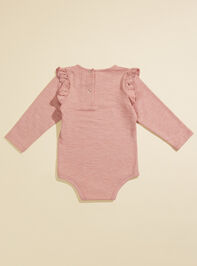 Anne Ruffle Bodysuit by Vignette Detail 2 - TULLABEE