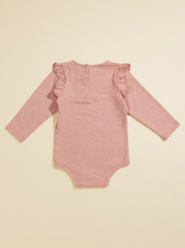 Anne Ruffle Bodysuit by Vignette Detail 2 - TULLABEE