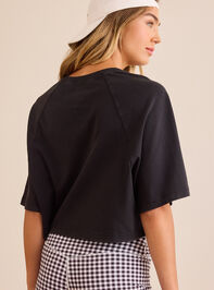 Gear Up Boxy Tee Detail 4 - TULLABEE