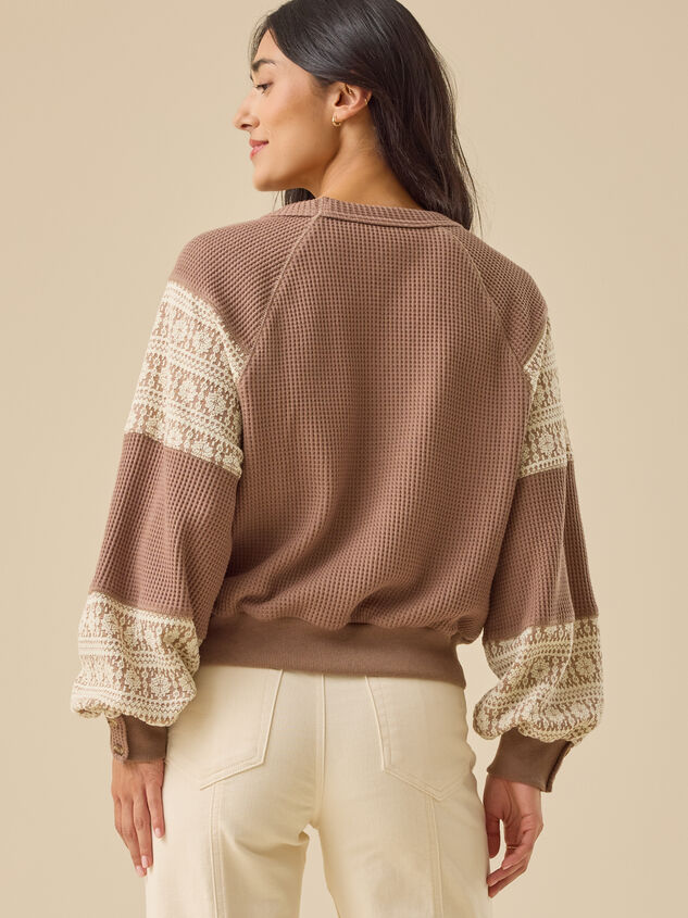 Monet Thermal Inset Top Detail 4 - TULLABEE