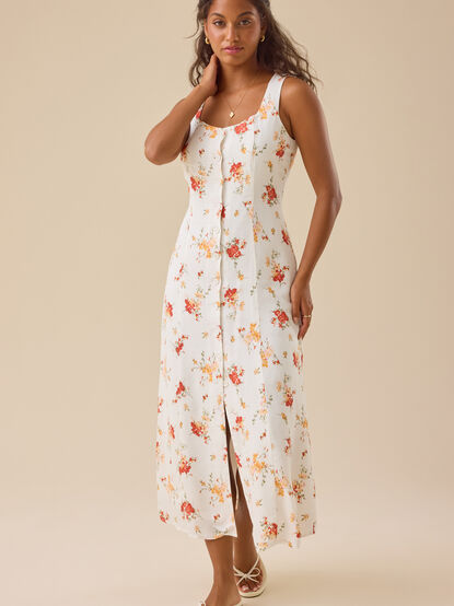 Imogen Floral Maxi Dress - TULLABEE