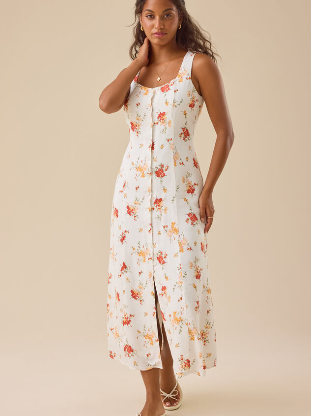 Imogen Floral Maxi Dress - TULLABEE