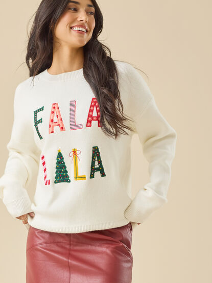 Falala Embroidered Sweater - TULLABEE