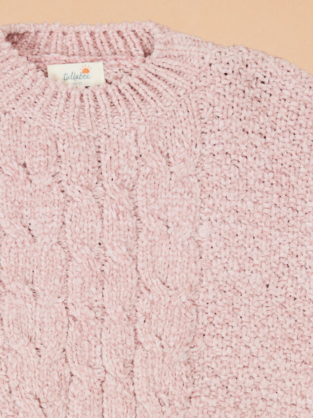 Leilee Chenille Sweater Detail 3 - TULLABEE