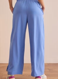 Go Further Wide Leg Bow Pants Detail 4 - TULLABEE