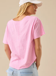 Bailee Basic Tee Detail 4 - TULLABEE
