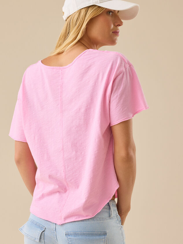 Bailee Basic Tee Detail 4 - TULLABEE