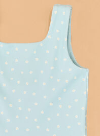 Alice Floral Unitard Detail 2 - TULLABEE