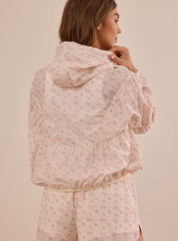 Court Blossom Shirred Jacket Detail 5 - TULLABEE