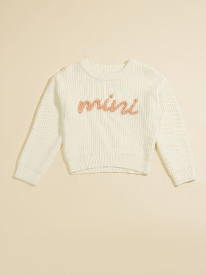 Mini Stitch Sweater - TULLABEE