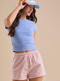 Lotty Plaid Boxer Shorts - TULLABEE