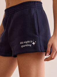 This Night Is Sparking Shorts Detail 4 - TULLABEE