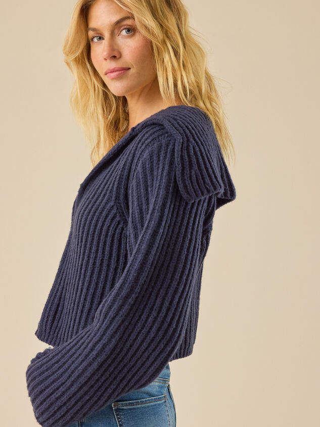 Kaylee Collard Cardigan Detail 4 - TULLABEE