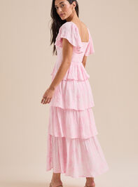 Roxanne Layered Maxi Dress Detail 5 - TULLABEE