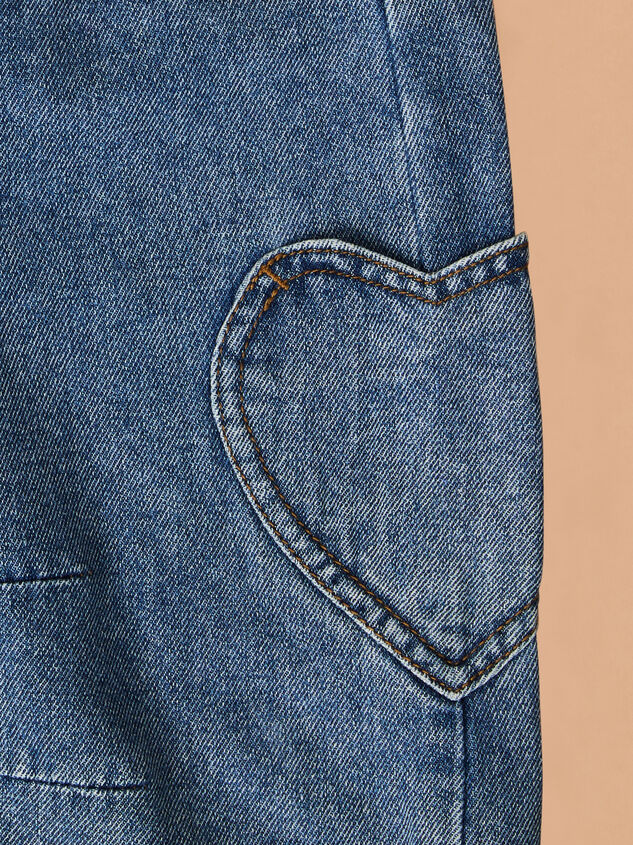 Kailey Barrel Overalls Detail 3 - TULLABEE