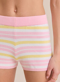 Bella Striped Short Detail 2 - TULLABEE
