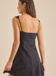 Berkley Dot Mini Dress Detail 4 - TULLABEE