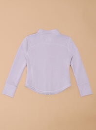 Maggie Athletic Full Zip Jacket Detail 3 - TULLABEE