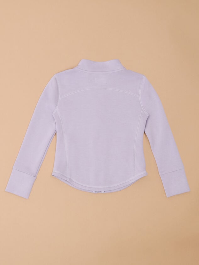 Maggie Athletic Full Zip Jacket Detail 3 - TULLABEE