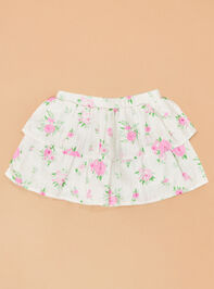 Lani Floral Top and Skort Set Detail 4 - TULLABEE