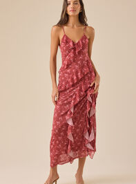 Ivy Floral Maxi Dress Detail 6 - TULLABEE