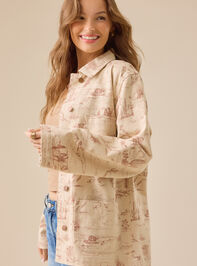 Cassidy Western Denim Jacket Detail 4 - TULLABEE
