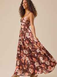 Kellsa Floral Maxi Dress Detail 3 - TULLABEE
