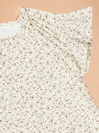 Jade Floral Toddler Dress Detail 2 - TULLABEE