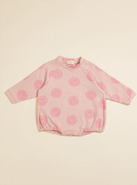 Pink Smiley Face Bubble - TULLABEE
