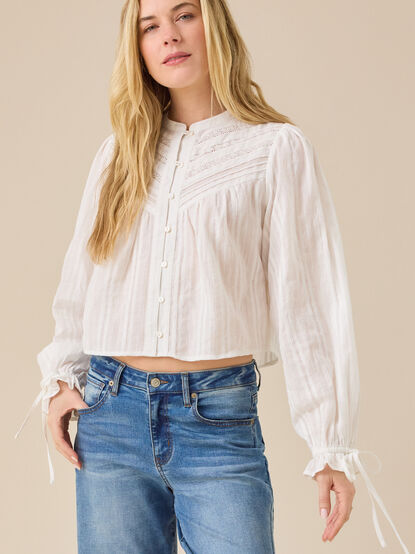 Paizley Lace Blouse - TULLABEE